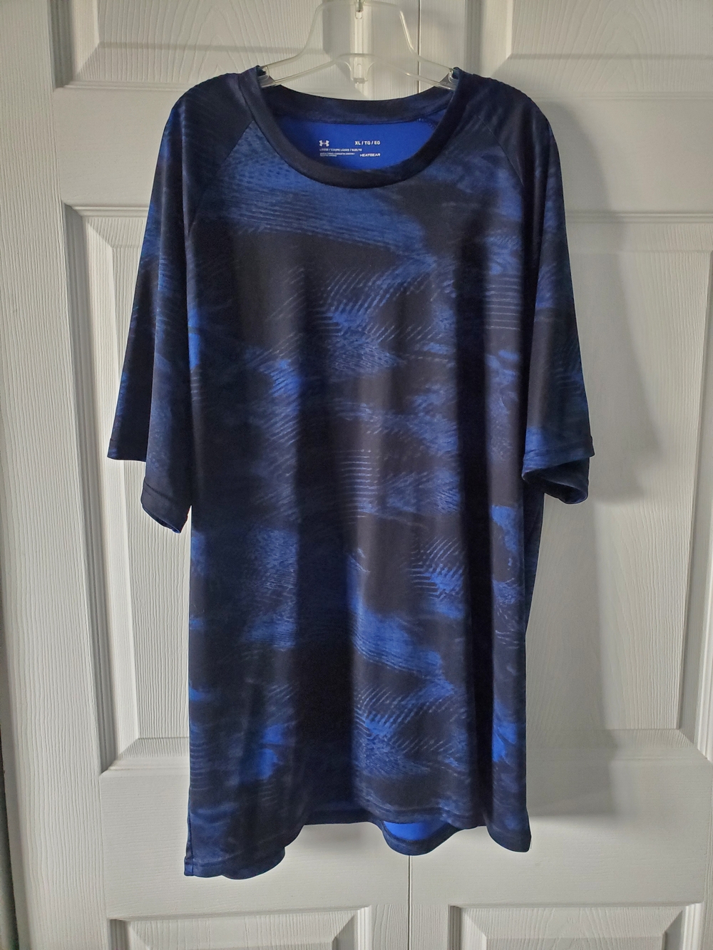 Under Armour Men’s Blue Patterned Performance T-Shirt